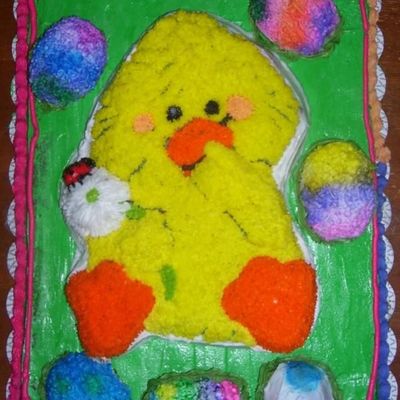 Easter Cake And Cookie