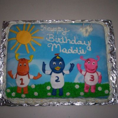 Backyardigan Cake