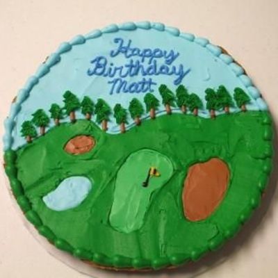 Giant Golf Cookie