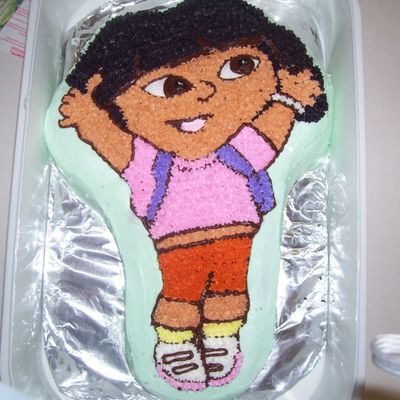 Dora Birthday Cake