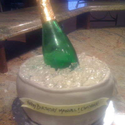 Champagne In Ice Bucket