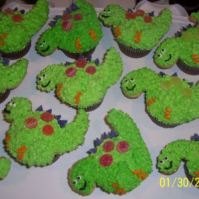 Dinosaur Cupcakes