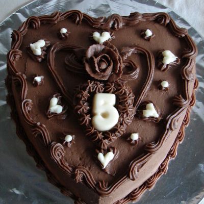 5Th Anniversary Cake