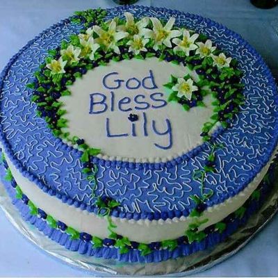 Lily's Christening Cake