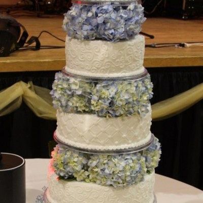 Flower Wedding Cake