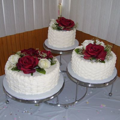 Round, White, Rose, Wedding
