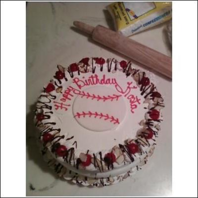 Ice Cream Baseballcake