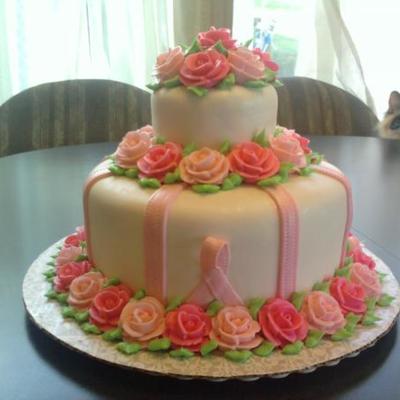 Breast Cancer Awareness Cake