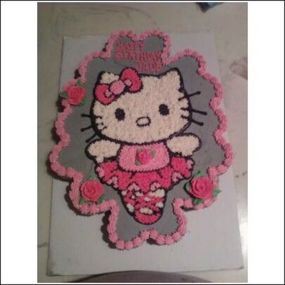 Hello Kitty Cupcake Cake