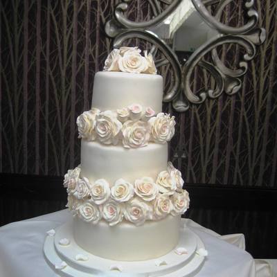 Ivory Wedding Cake
