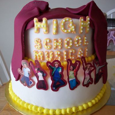 Kayci's High School Musical Cake