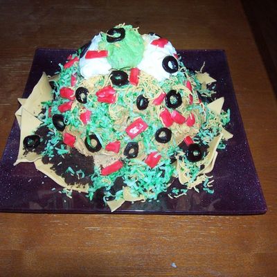 Taco Salad Cake