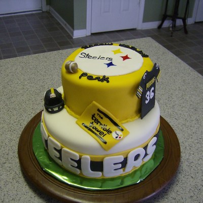 Steelers Super Bowl And Birthday Cake