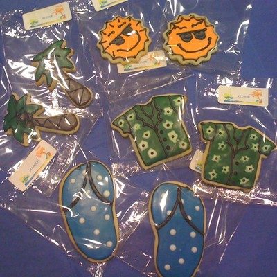Beach Party Cookies