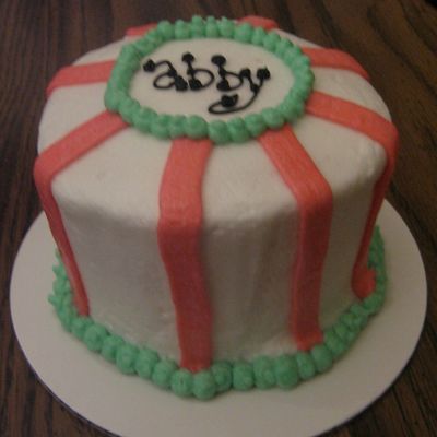 Abby's 1St Birthday-Smash Cake