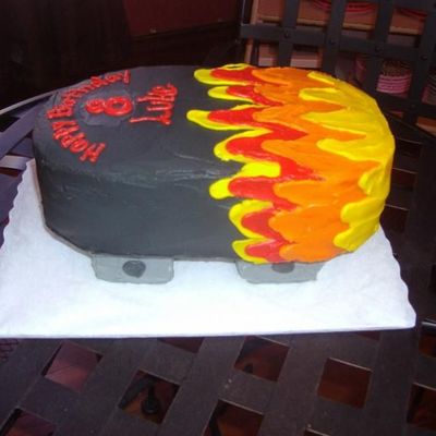 Skateboard Cake