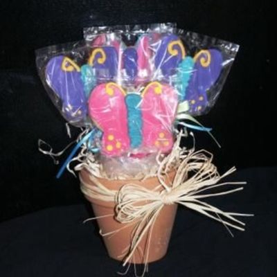 Butterfly Cookie Bouquet