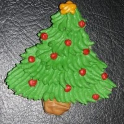 Christmas Tree Cookie