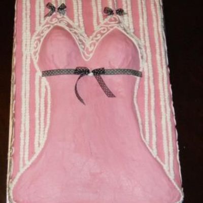 Pink Lingerie Cake