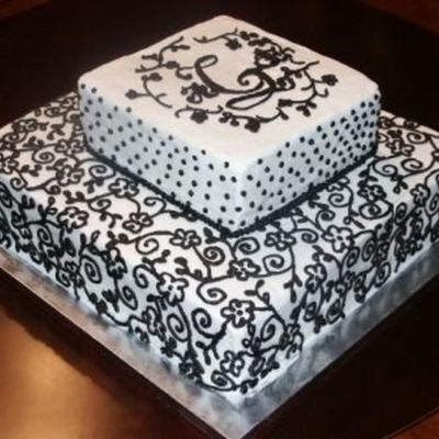 B&w Bridal Shower