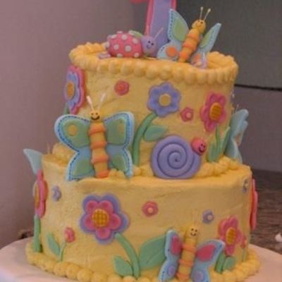 Grace's 1St Birthday Cake