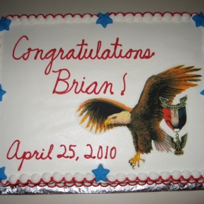 Eagle Scout Cake