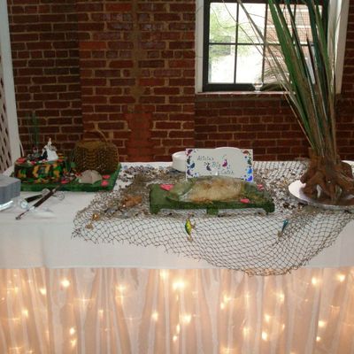 Grooms Cake Table - Display Entitled "alicia's Big Catch" (Pic 3 Of 3)