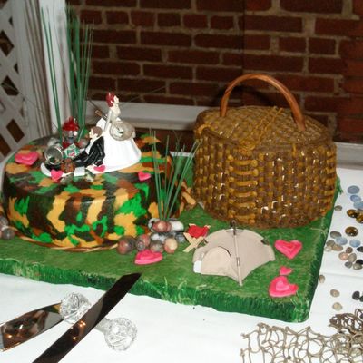 Buttercream Cakes - From "alicia's Big Catch" - Grooms Table (Pic 1 Of 3)