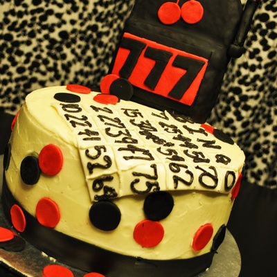 Slot Machine Cake