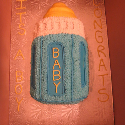 Baby Bottle Cake