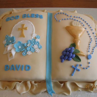 First Communion Cake