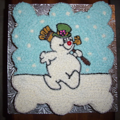 Frosty Cupcake Cake