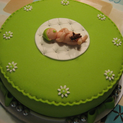 Babyshower Electric Green