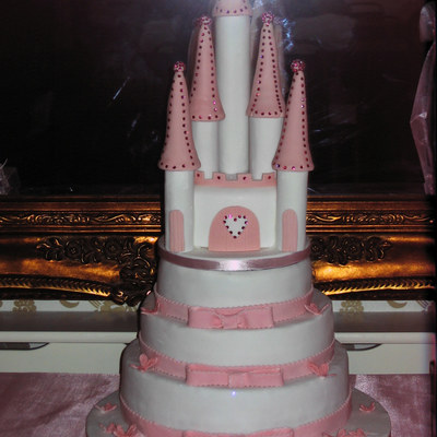 Princess Castle Cake