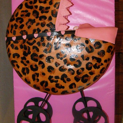 Baby Stroller Cake