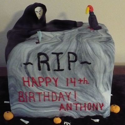 Grim Reaper Tombstone