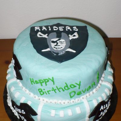 Raiders Cake