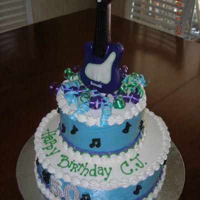 Electric Guiter Cake