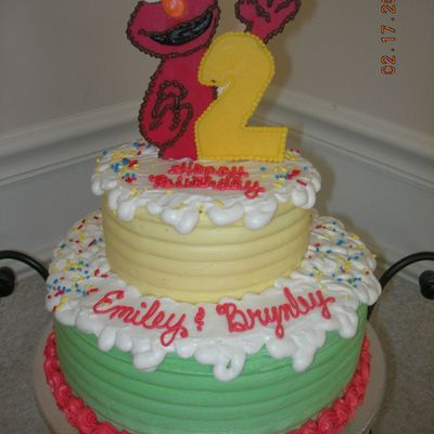 Elmo Cake