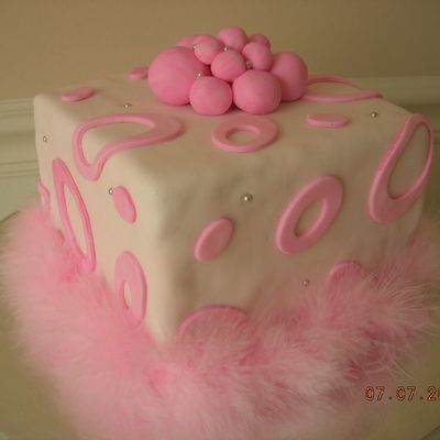 Pink Boa Cake