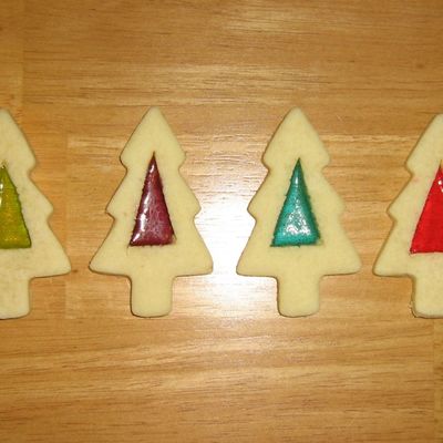 Christmas Tree Cookies