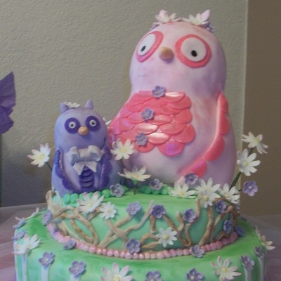 Owl Cake