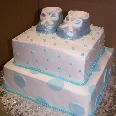 Baby Bootie Cake
