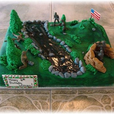 Battlefield Cake