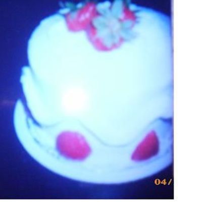 Strawberry Cream Cake
