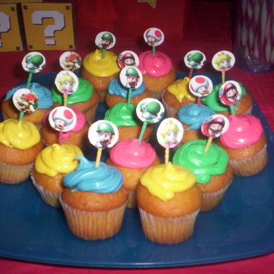 Super Mario Cupcakes