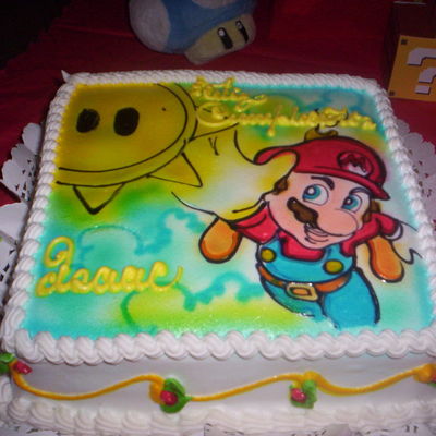 Super Mario Cake