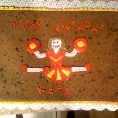 Cheer Cookie Cake