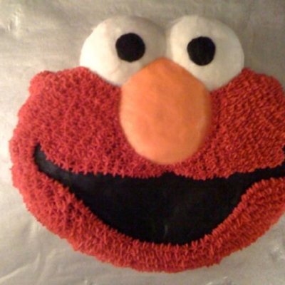 Elmo Birthday Cake