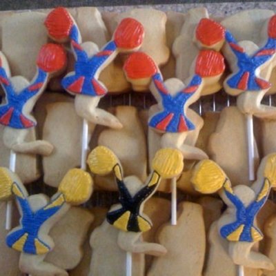 Cheerleader Cookies